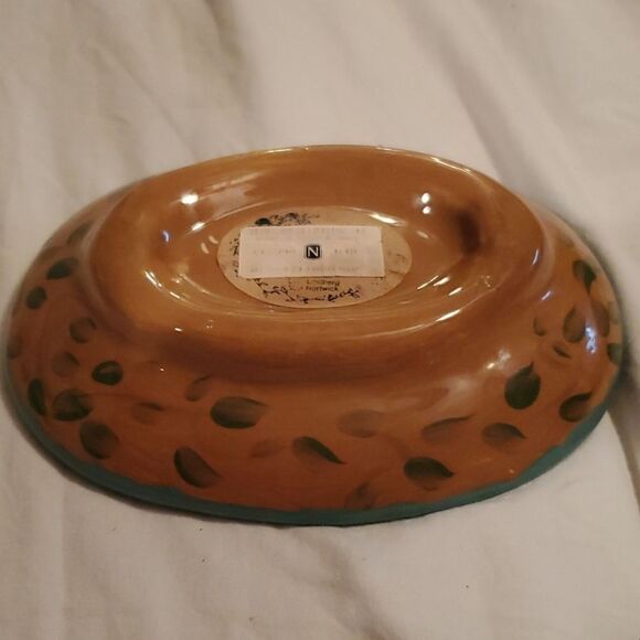 Lesal Ceramics Floral Design Soap Dish NWT - Picture 3 of 4